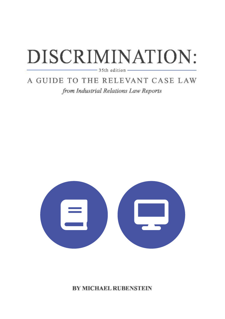 Discrimination: A Guide to the Relevant Case Law - print & digital copy