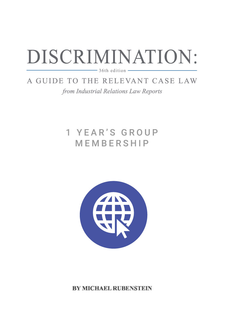 Discrimination Guide 1 Year's Individual Membership